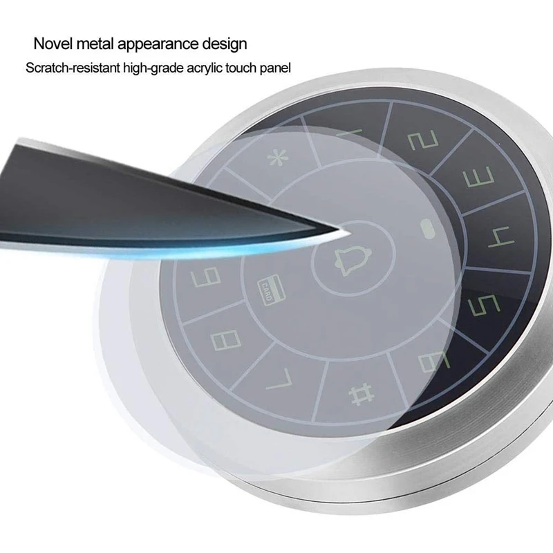 Водонепроницаемая RFID карта контроля доступа 125 кГц считыватель контактная