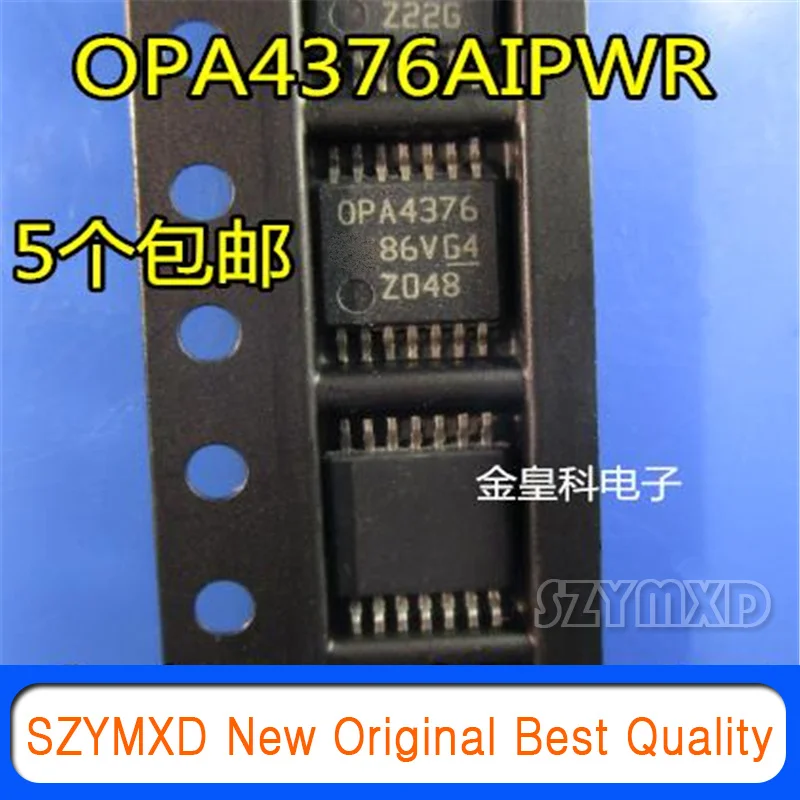 

5Pcs/Lot New Original OPA4376AIPWR TSSOP-14 OPA4376AIPW OPA4376 Chip In Stock