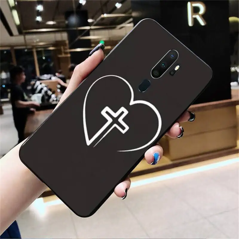 

LJHYDFCNB Faith Christian Religious Jesus Phone Case For Oppo Reno2 Z 2Z Realme5 6 Pro R9 11 Plus 15 17 Pro