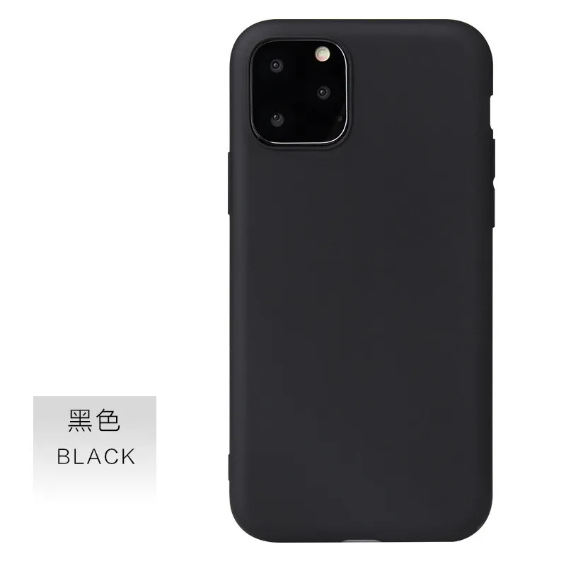 Black Чехол конфетного цвета для huawei Коврики 30 20X5G P20 P30 Pro Lite Y6 Y7 Y9 P Smart на Honor 9X8X20 Pro 10i 20i 10 9 Lite чехол - Цвет: Black