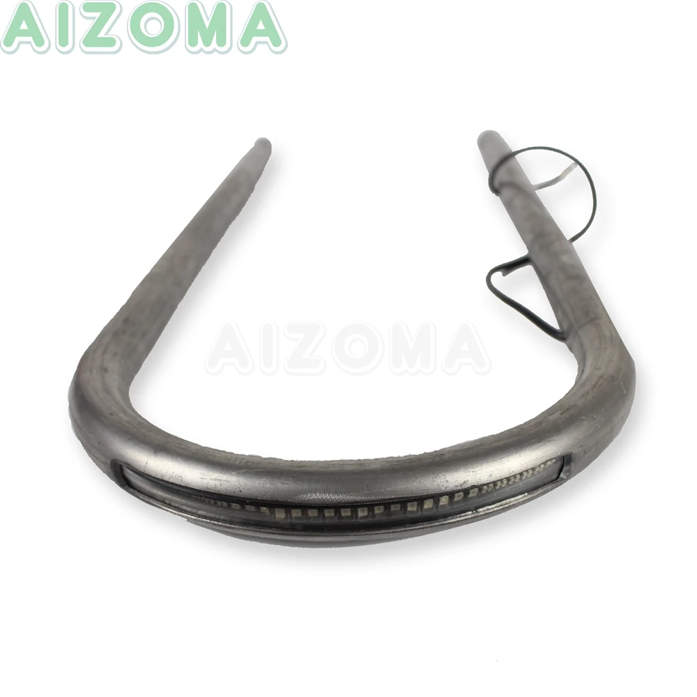 Рамка для заднего сиденья мотоцикла Cafe Racer длинная петля со светодиодным