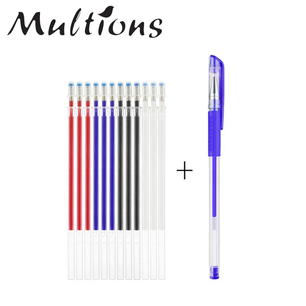 5 шт. ручка для стирания тепла и 1 временная по ткани маркер заправки Мел шитья