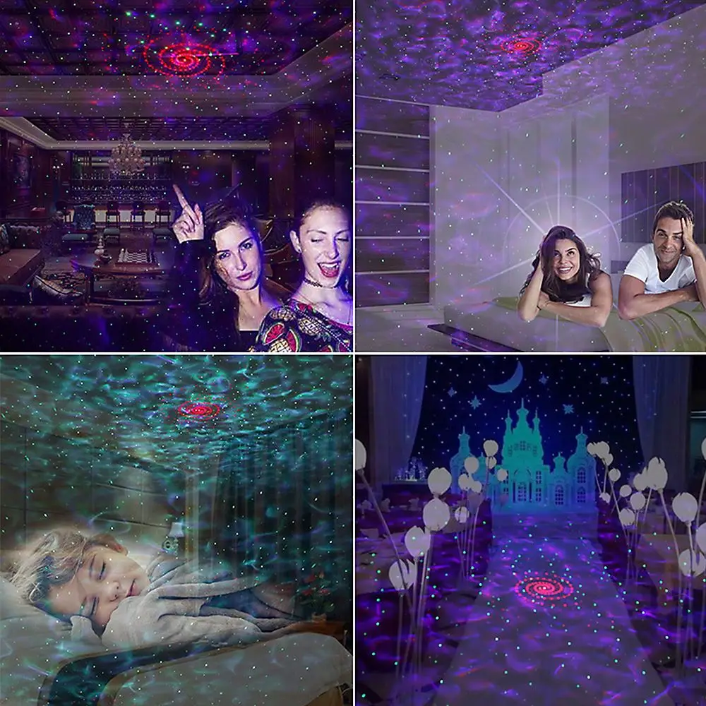 Проектор звездного неба ночной Светильник для детей украшения в спальню Детский