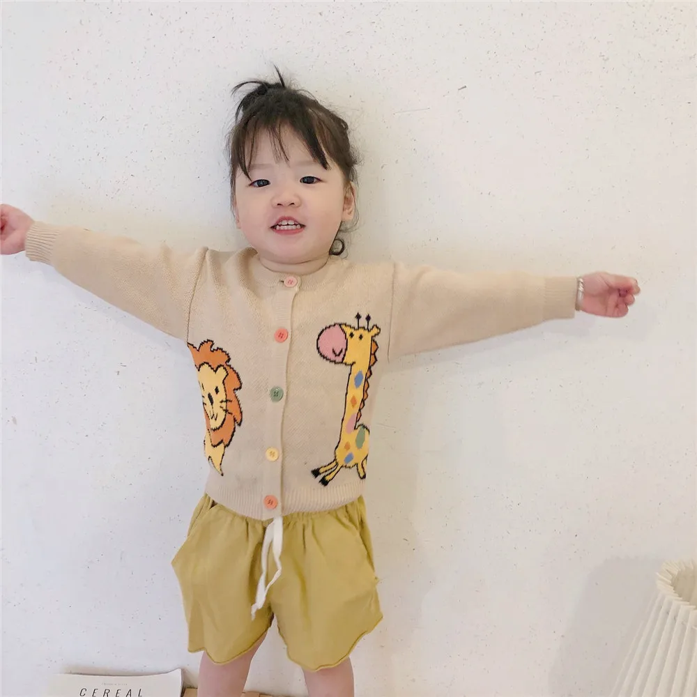 Tonytaobaby осень зима новинка детская одежда для мальчиков и девочек Милый хлопковый