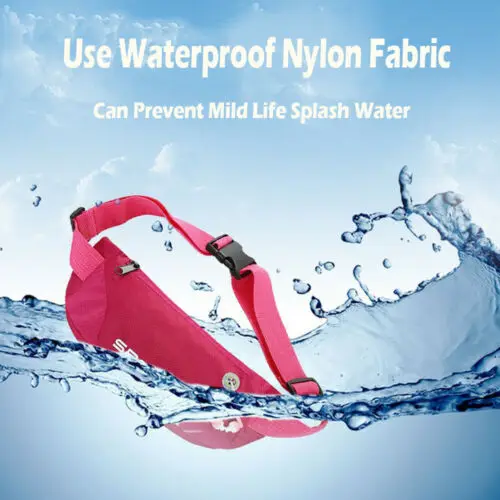 

New Unisex Waist Pack Crossbody Bag Bum Fanny Pack Shoulder Bag Running Belt Money Pouch Holiday Sport