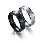 Вращающиеся основное кольцо для мужчин, черные, из нержавеющей стали, повседневные, мужские, стильные, в стиле панк, Спиннер, альянс, свадебные ювелирные изделия