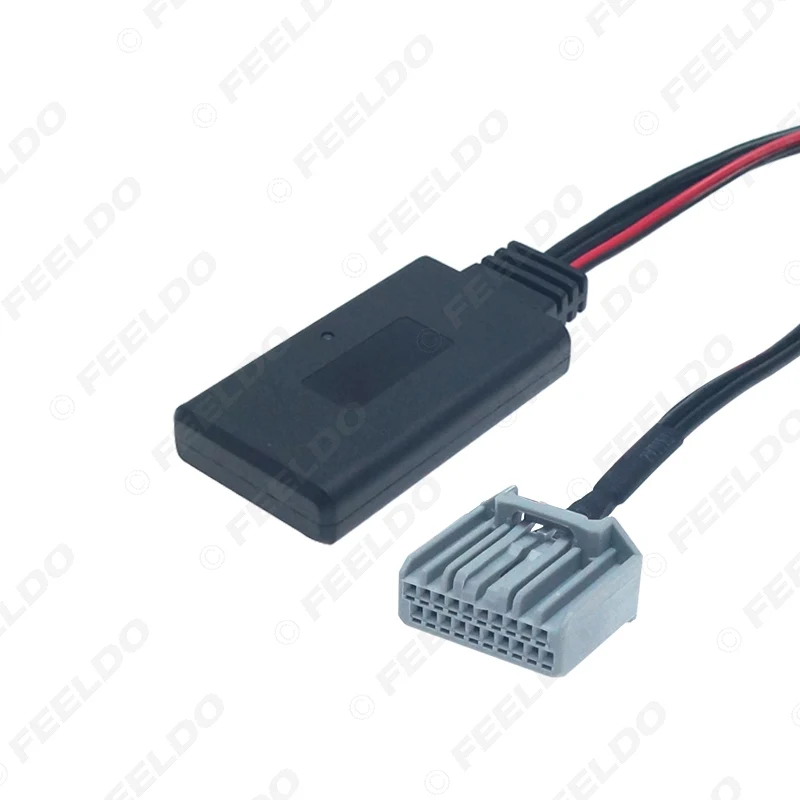 Автомобильный беспроводной bluetooth модуль FEELDO музыкальный 20 контактный AUX адаптер