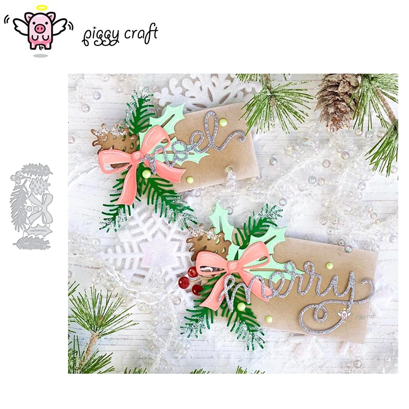 Металлические Вырубные штампы форма для вырезания лук орехи ягоды листья