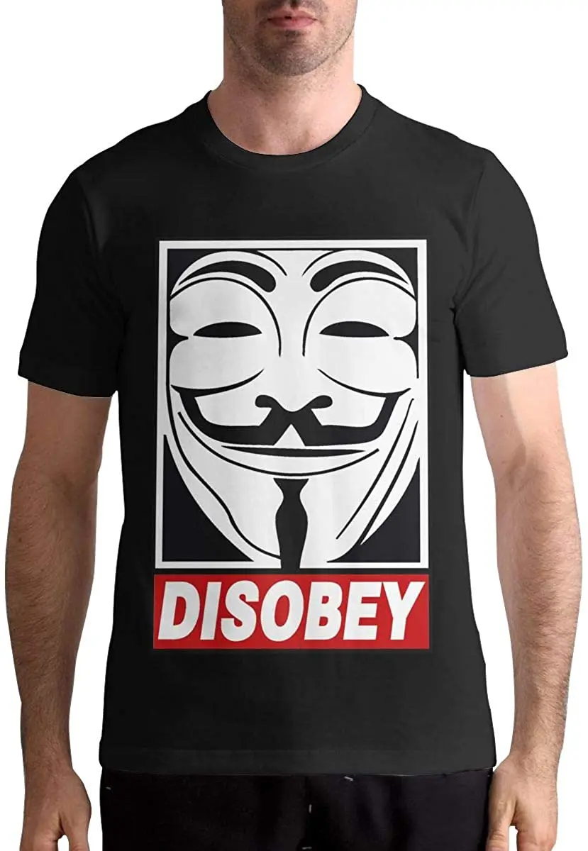 

JoshuaEHenderson V for Vendetta Man T Shirt Mens Blouse