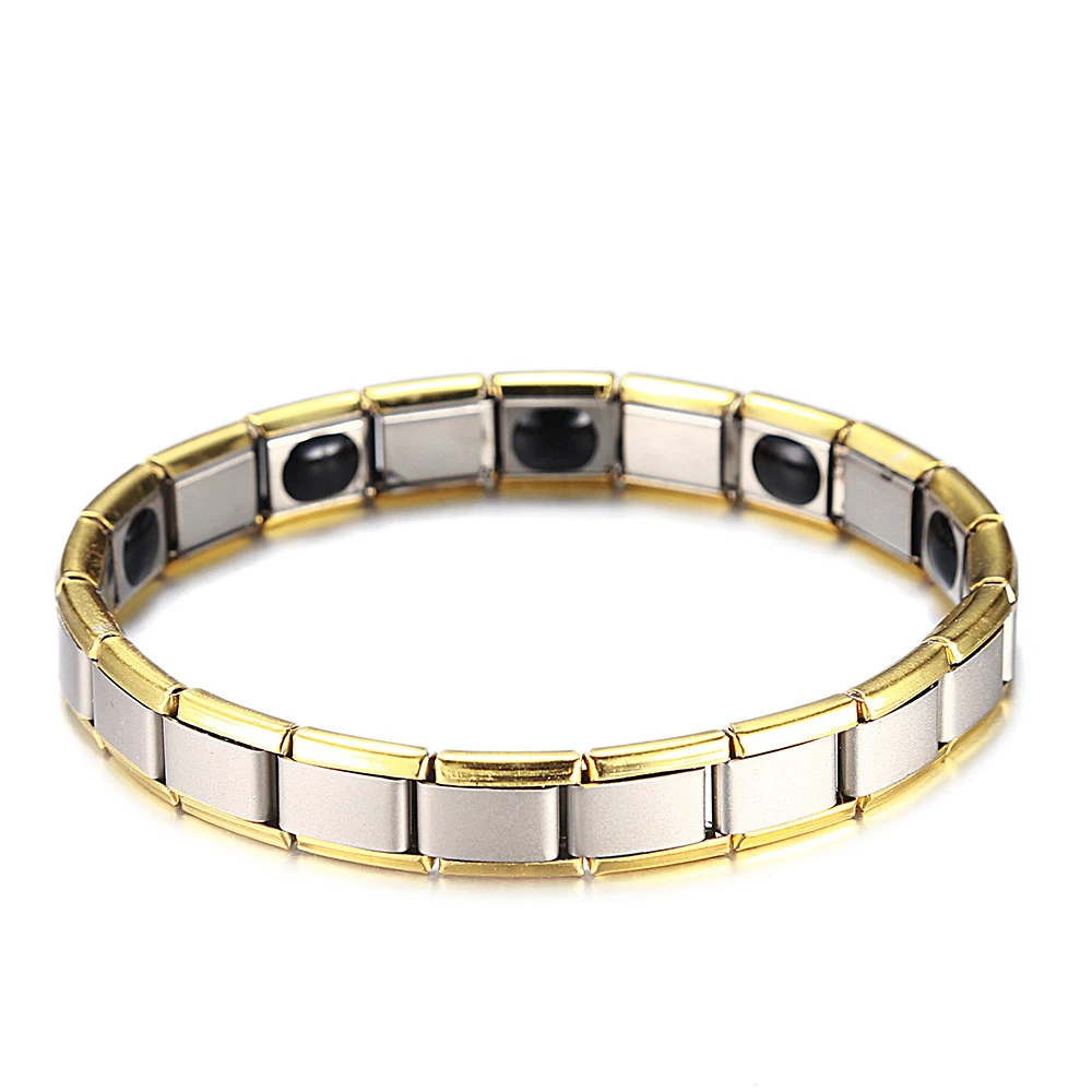 Магнитный медный браслет из гематита мужские браслеты с пряжкой на застежке