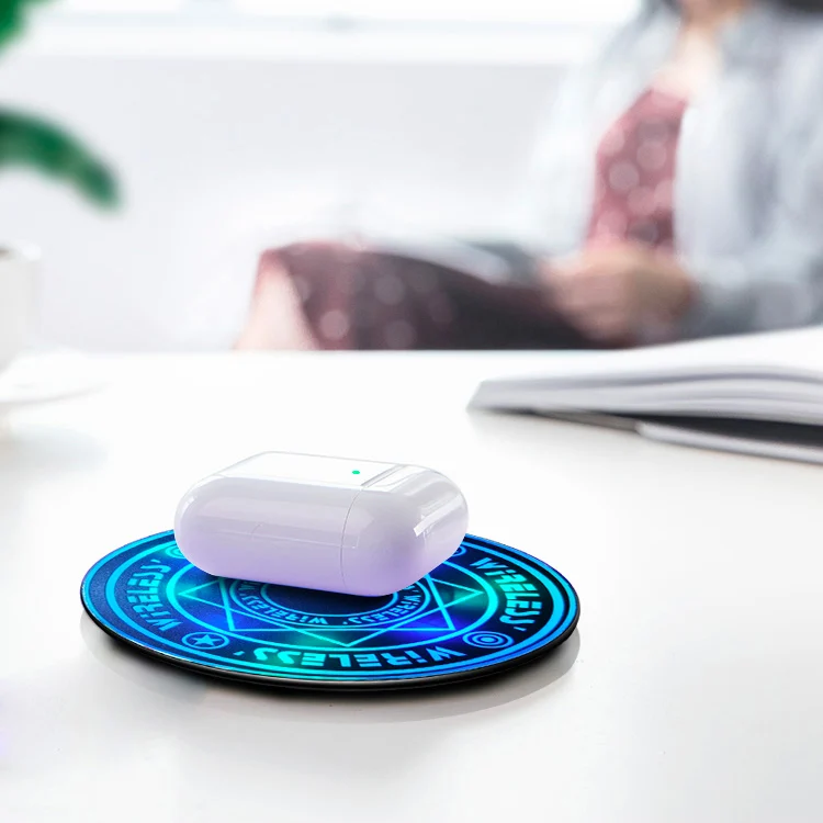 10 Вт Qi зарядное устройство беспроводной автоматический датчик Автомобильный