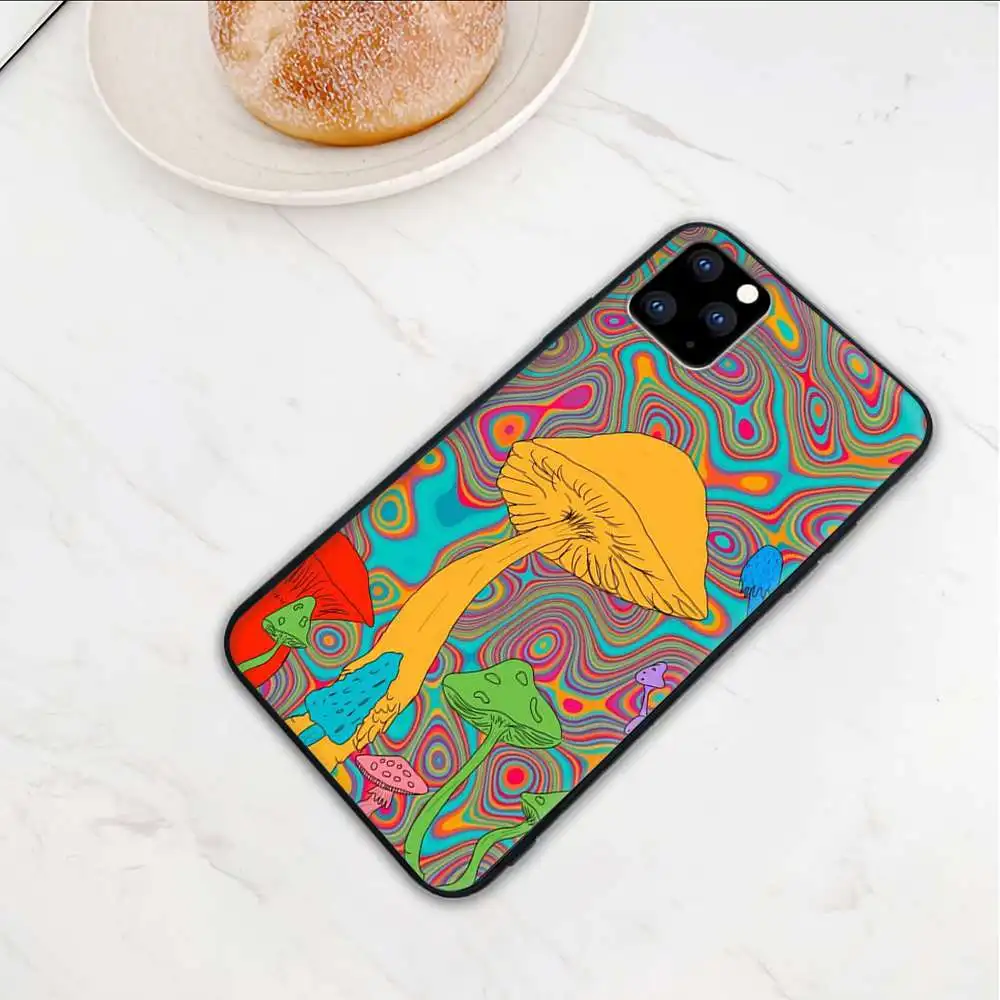 

Personalized Mushroom Art Mobile Telephone Cover Case For Samsung Galaxy S20 Ultra S10 Lite 2020 S9 S8 Plus S7 Edge