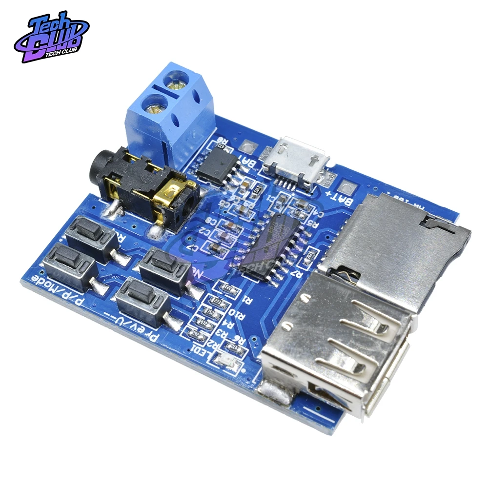 

TF карта U Disk MP3 декодер, плата, модуль, USB BSG