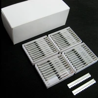 10pcspack new stainless steel replacement hairdressing hair shaving cutting styling razor blades