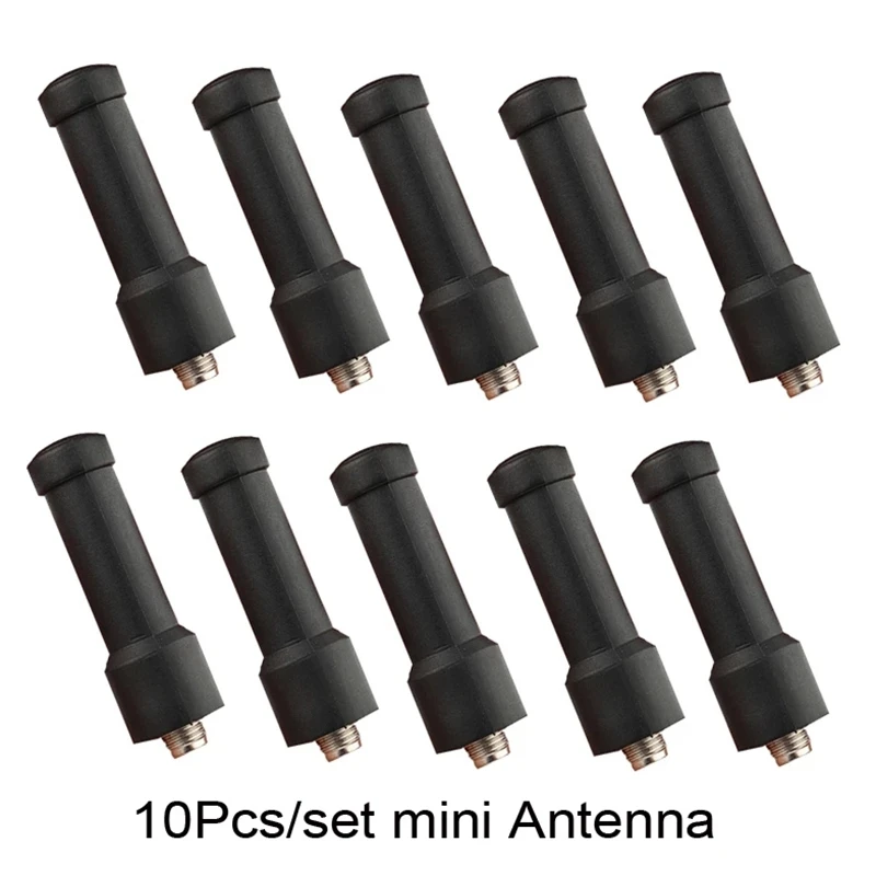 

10 шт. Мини SMA-Female Двухдиапазонная мягкая Антенна UHF 400-470 МГц антенна