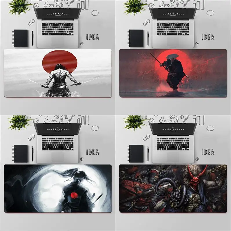 

YNDFCNB высококачественный японский самурайский силиконовый большой маленький коврик для мыши Бесплатная доставка большой коврик для мыши Ко...