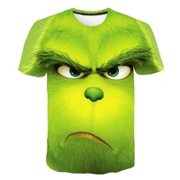 funny mens green movie 3d graphics t shirt casual shirt round neck unisex short sleeve