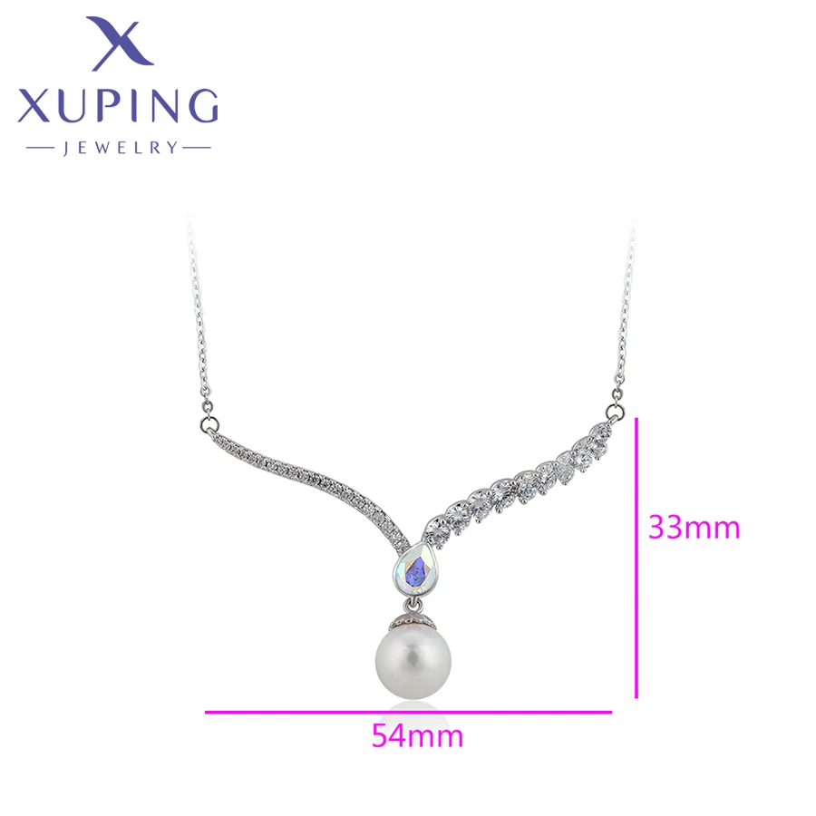 Xuping элегантные ювелирные изделия Новое поступление кристаллы в форме капли воды