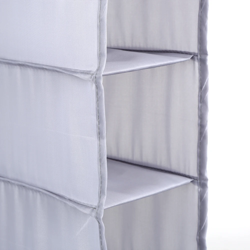 6/10 ярусная оксфордская тканевая подвесная полка Домашний Органайзер складная