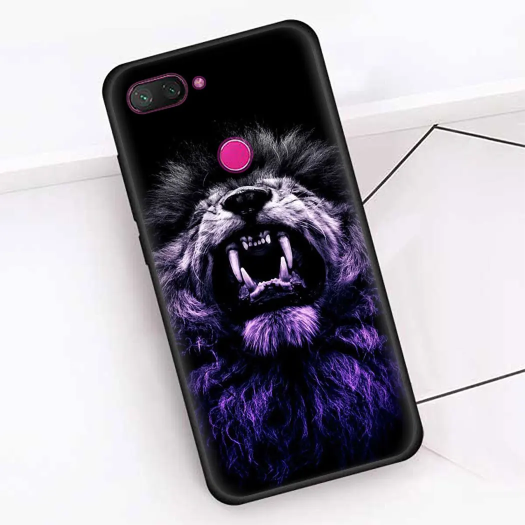 Мягкий силиконовый чехол для Redmi 6 K20 Pro 5 Plus 6A 5A 4A 7 7A 8A S2 Go черный телефона king tiger lion |
