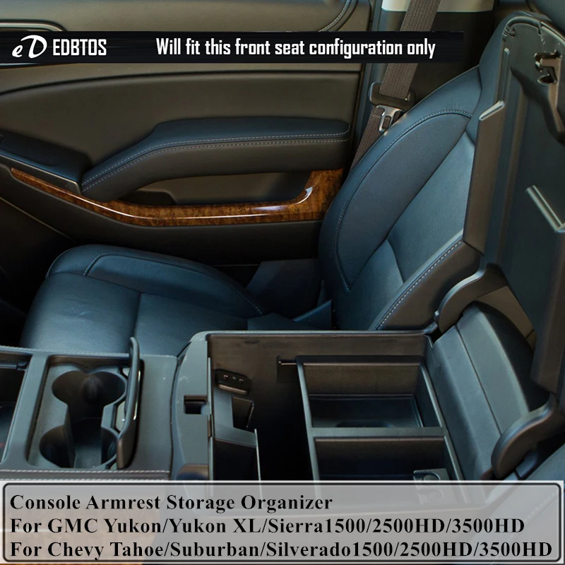 Подлокотник коробка для 2015 2020 Chevy Tahoe Suburban центральная консоль подлокотник