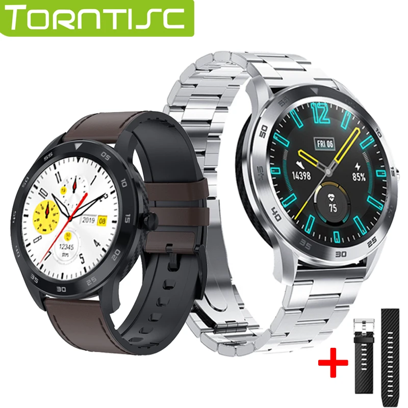 Torntisc 1,3 дюймов 240*240 полный сенсорный Bluetooth Вызов Смарт часы для мужчин IP68 ДЛЯ huawei часы gt xiaomi gtr 300 мАч умные часы