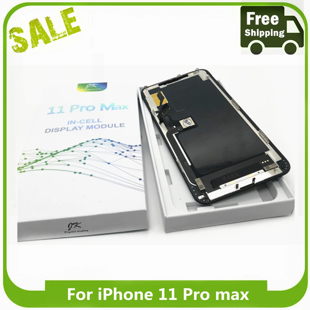 

Biipaer Cowos LCD Display For iPhone 11 Pro Max Touch Screen Digitizer Assembly For iPhone11 Pro Max OLED OEM LCDs Display