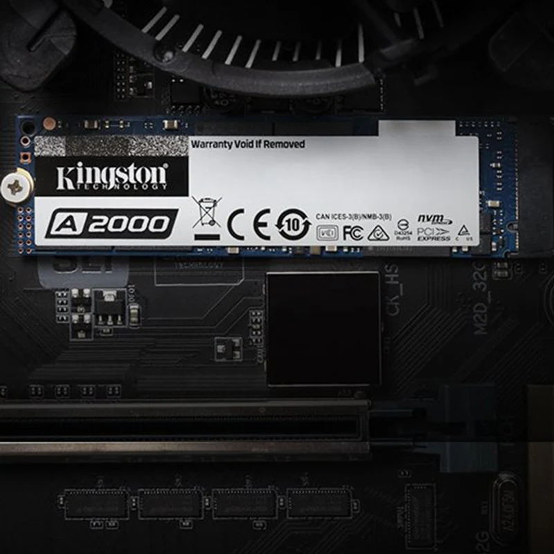 Внутренний твердотельный жесткий диск Kingston 250G 500G ТБ A2000 NVMe PCIe M.2 2280 SSD для ПК