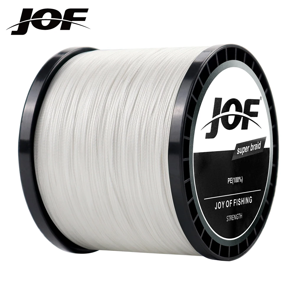 

JOF Brand 8 Strands 300M 500M 1000M PE Braided Fishing Line 22-88LB Multifilament PE Smooth Sea Saltwater Weave Extreme