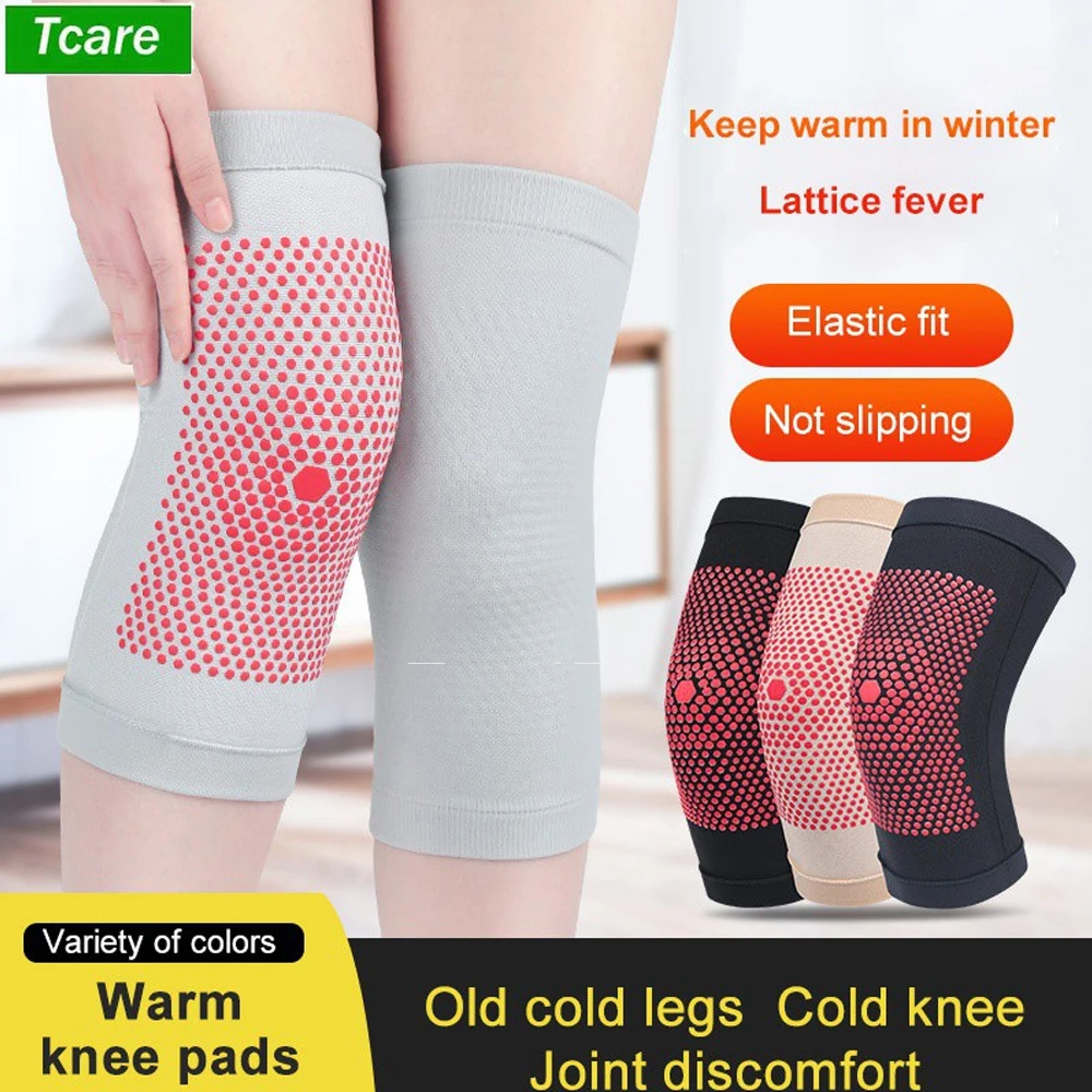 

Tcare Winter Honeycomb Legs Warmers Brace Men Women The Olds Elastic Knitted Calf Sleeves Compression Running Calf Pain Relief