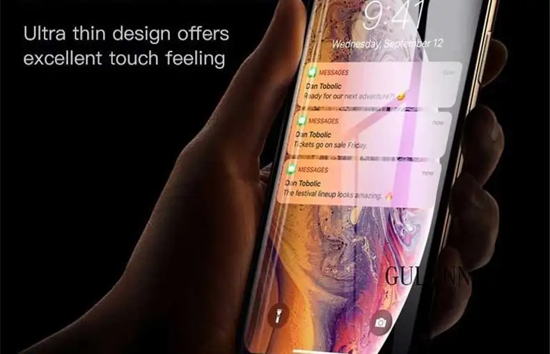 200D изогнутое Защитное стекло для iPhone 11 Pro Xs Max X XR XS закаленное защитное стекло на iPhone 6S 6 7 8 Plus стеклянная пленка
