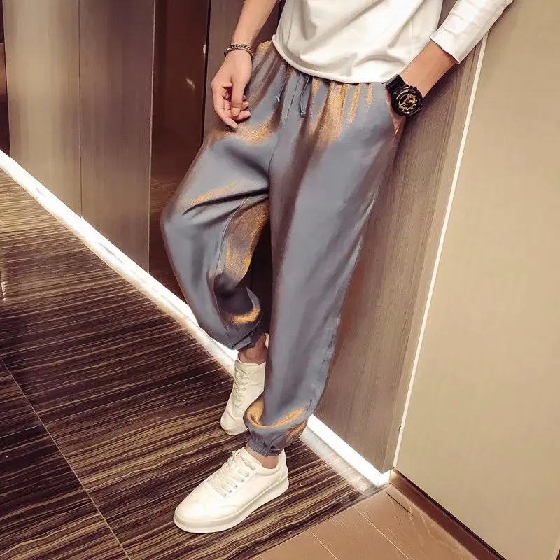 

Casual Men's Harem Pants Fashion Youthful vitality Harajuku Streetwear Trousers Hip Hop jogging Sports Clothiong Men Pants