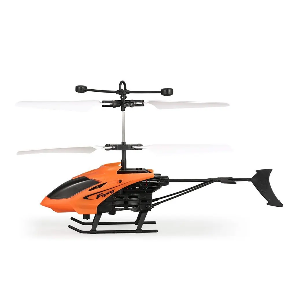 D715 Flying Mini Infrared Induction RC Helicopter Drone Remote Control Aircraft with LED Flashing light for Kids Toys Gift