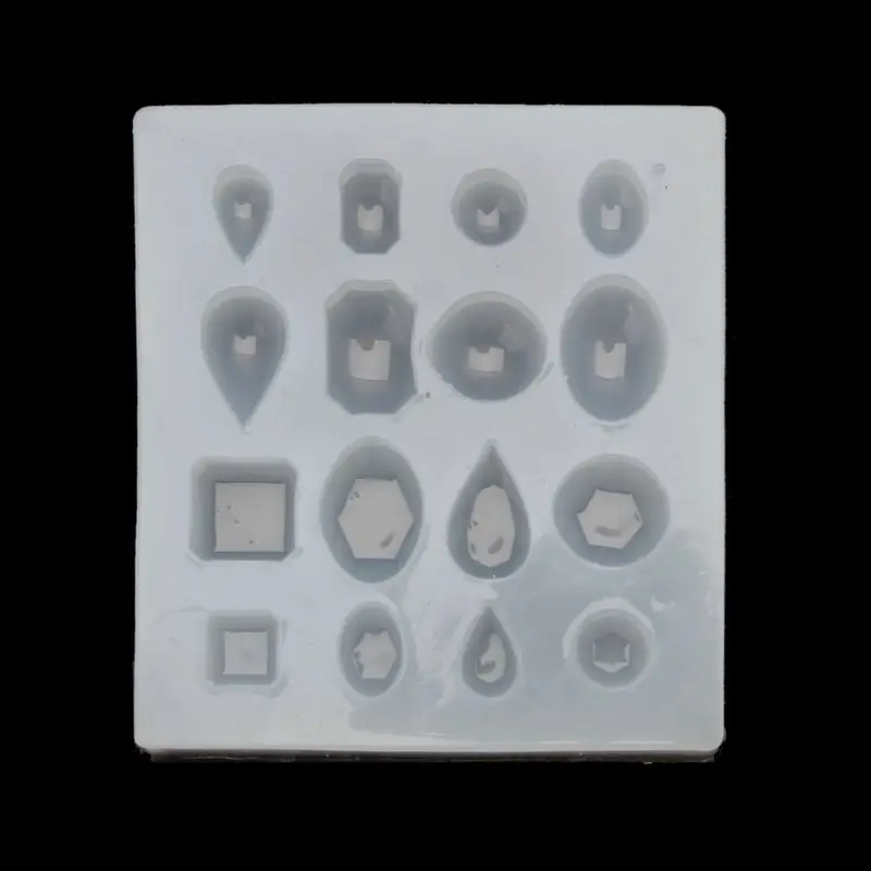 

Cabochon Gem Silicone Mold Oval Square Round Shapes Resin Epoxy Jewelry Making 87HC