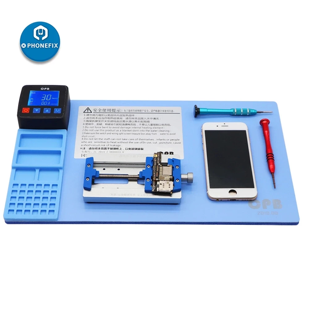 

Screen Separator Opening Tool Screen Repair Kit Open Remover Refurbish Tool for iPhone iPad CPB Heating Pad Mobile Phone LCD