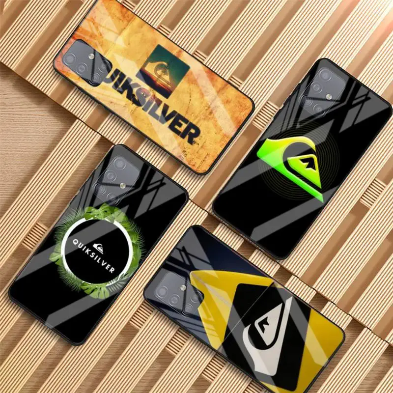 

Quiksilver Surf And Skateboard Phone Case For Samsung S6 7 Edge Plus 8 9 10 Plus Note8 9 10pro 10E S20 Plus UltraTempered Glass