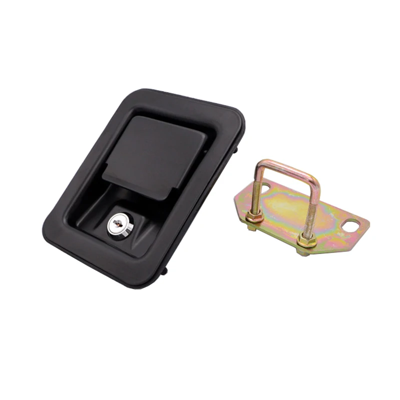 

Power Cabinet Lock Electric Case Fire box Toolcase Knob Latch Truck Engineering Vehicle Industrial Equipment Trailer Pull Handle