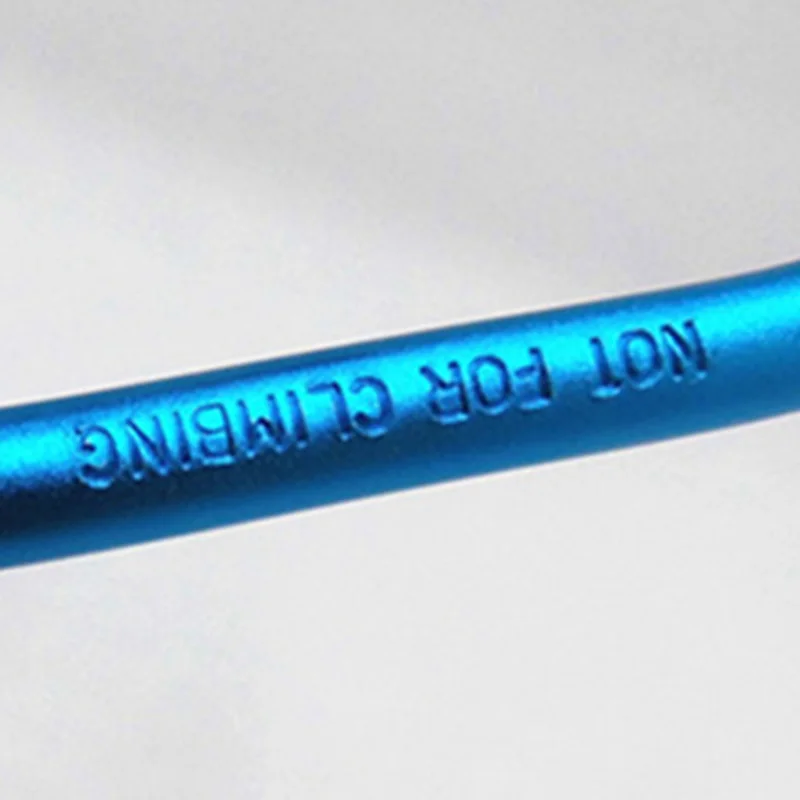 100 шт. карабины для скалолазания D сплав алюминиевый альпинистский замок Quickdraws