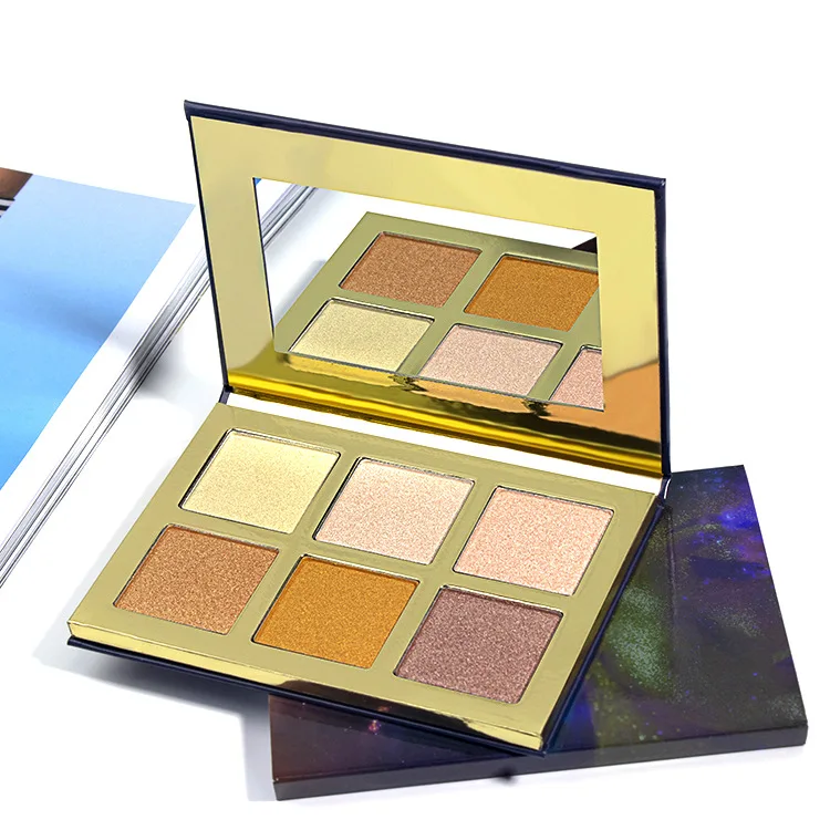 

Highlighter Palette Bronzer Powder Highlight Pallete Makeup Cosmetic No Logo Body Shimmer
