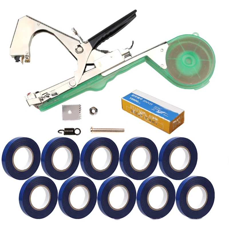 

Stretch Tie Tape Roll Garden Tape for Plants Thick Reusable Green Plant Tape Nursery Tree Tape Support for Indoor