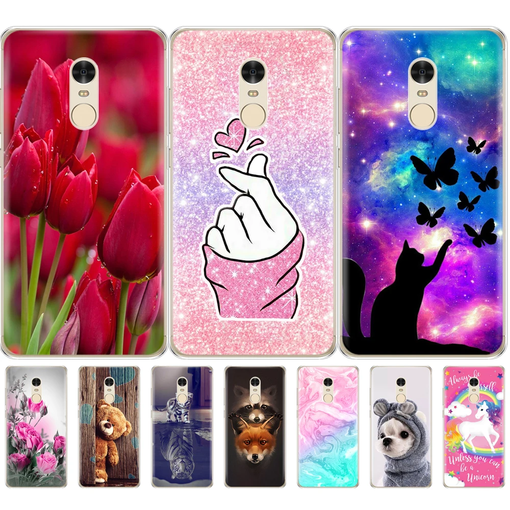 For Xiaomi Redmi Note 4/note 4 pro Case Silicon Soft TPU Back Phone Cover for Redmi Note 4X/note 4x pro global version Coque