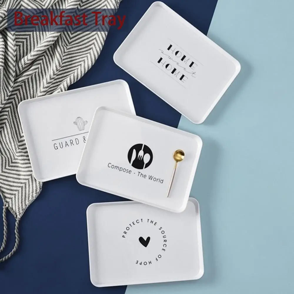 Еда Чай поднос для завтрака тарелки сердце кактус дома кофе чай закуска стол