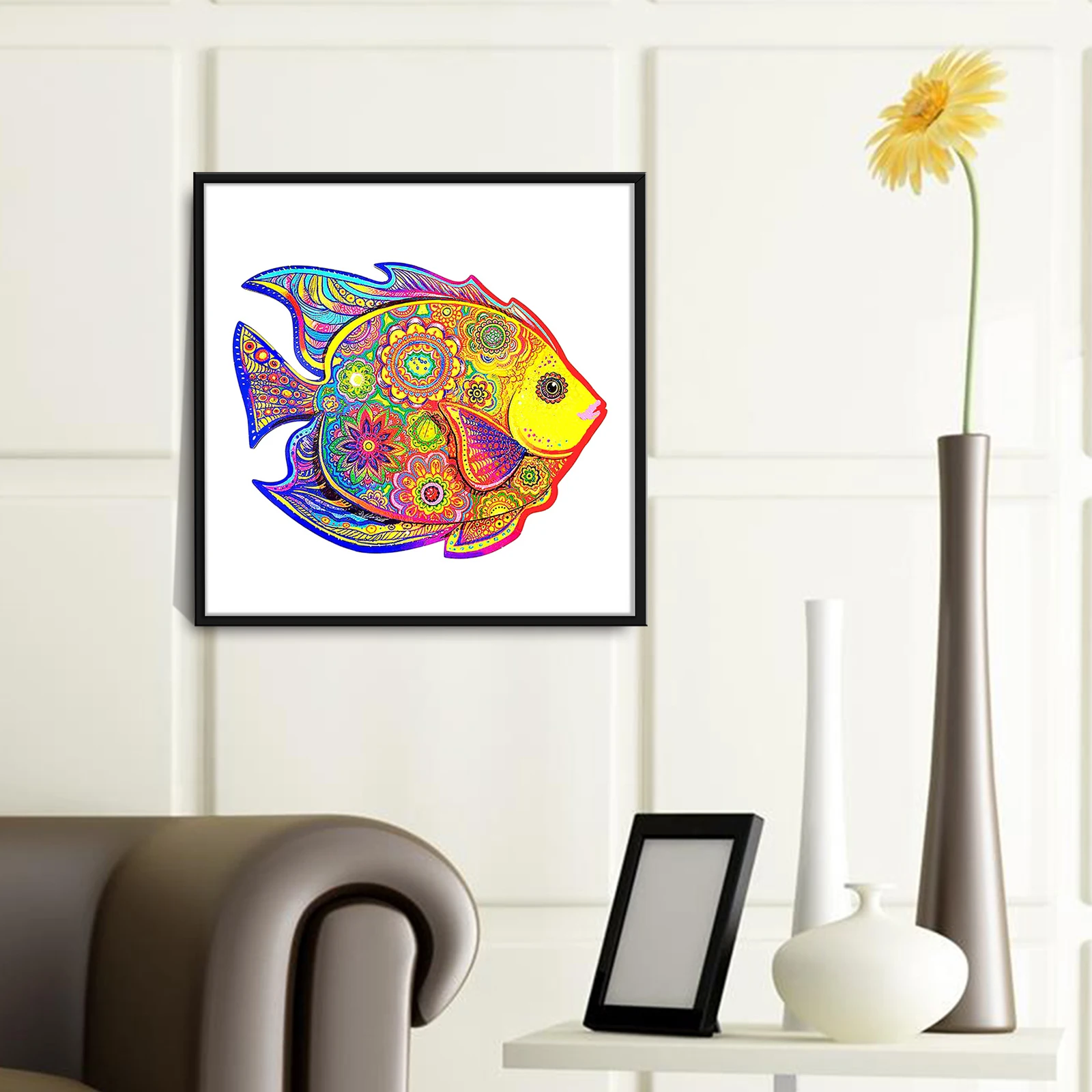 

2021 New Wooden Puzzle for Adults Children Wood DIY Crafts Animal Shaped Christmas Gift wooden jigsaw puzzle Hell Difficulty