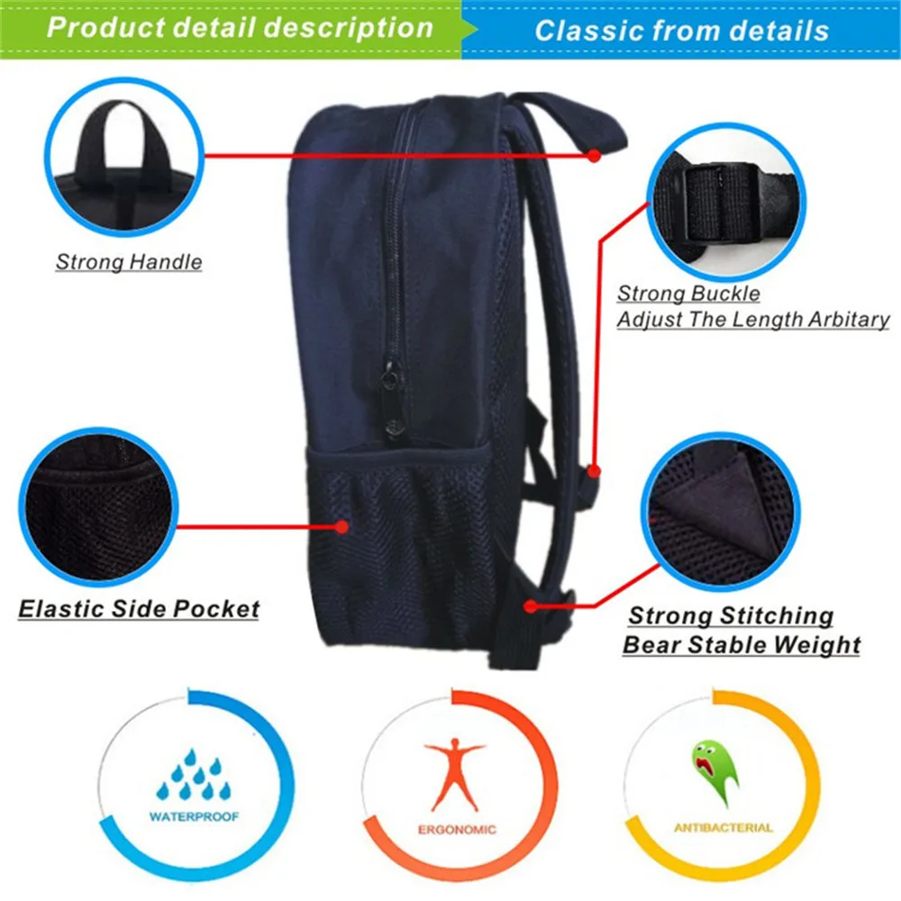 Game Friday Night Funkin Backpack Hot Children School Bags Boys Rucksack Girl Bag Kindergarten Bookbag Children Knapsack Mochila