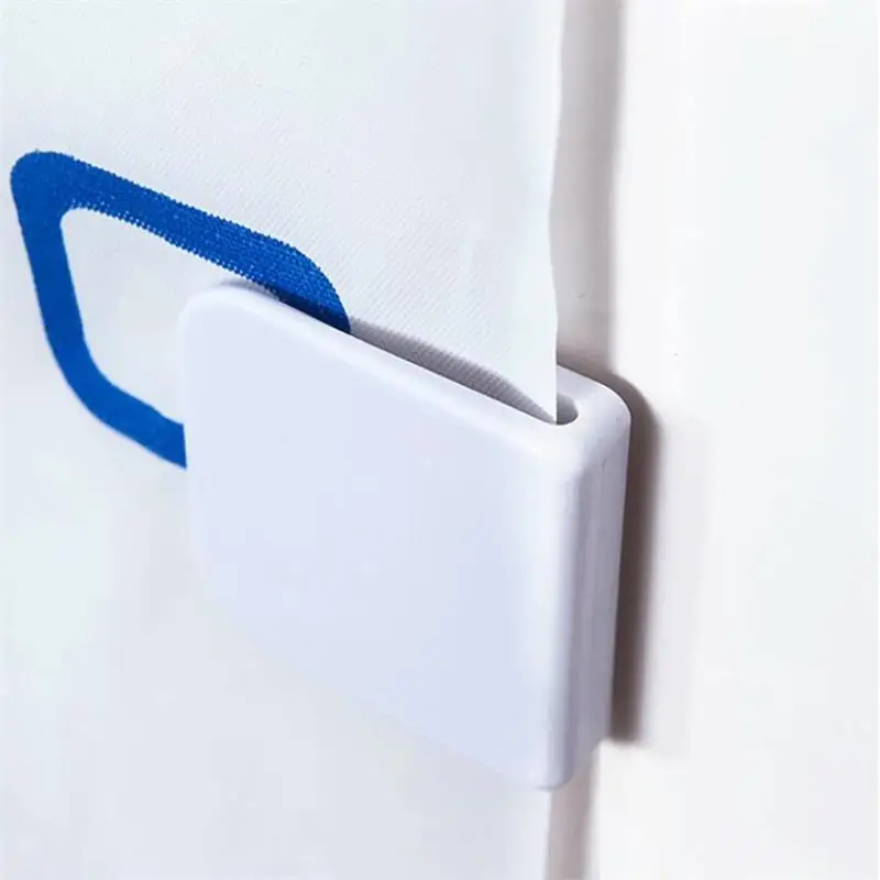 2 шт./компл. клейкие занавески для ванной и душа зажимы против разбрызгивания воды