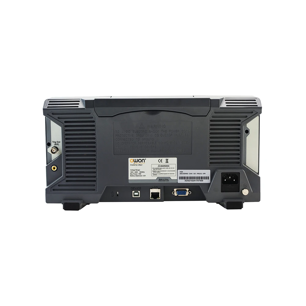 Цифровой осциллограф Owon XDS2102A 12 бит вертикальное разрешение 100 МГц 1GS/s 8 дюймовый