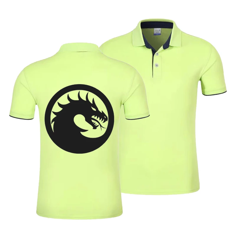 Мужская и женская рубашка-поло из чистого хлопка с логотипом на заказ | одежда