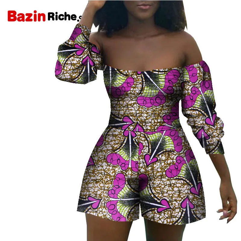 Женский короткий брючный костюм на одно плечо с длинным рукавом | Тематическая