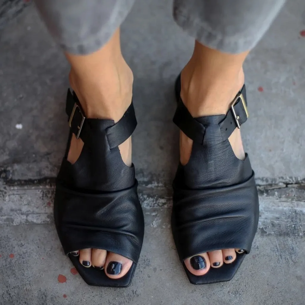 SAGACE/женские босоножки из искусственной кожи Римские сандалии гладиаторы с