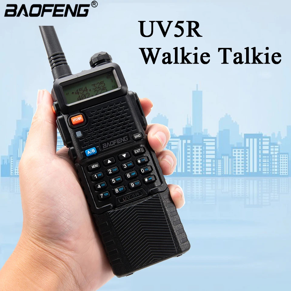 

Baofeng Uv 5R Walkie Talkie 10Km Real 8W Two-Way Radio UV-5R Draagbare Ham Radio UV5R Walkie-Talkie Fm Transceiver Amateur Radio